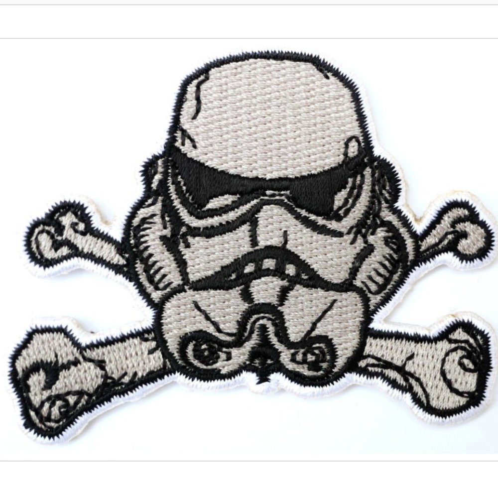 Storm Trooper Patch Star Wars Iron On Empire DIY